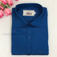 Blue Color Cotton Shirt With Tissue Zari Work Dhoti Set In USA
