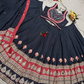 Stunning Black Color Rayon Chaniya Choli In Mesa
