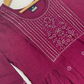 Attractive Dark Pink Color Embroidery And Sequins Work Kurti In Arizona