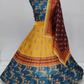 Attractive Yellow Color Printed Lehenga Choli For Women