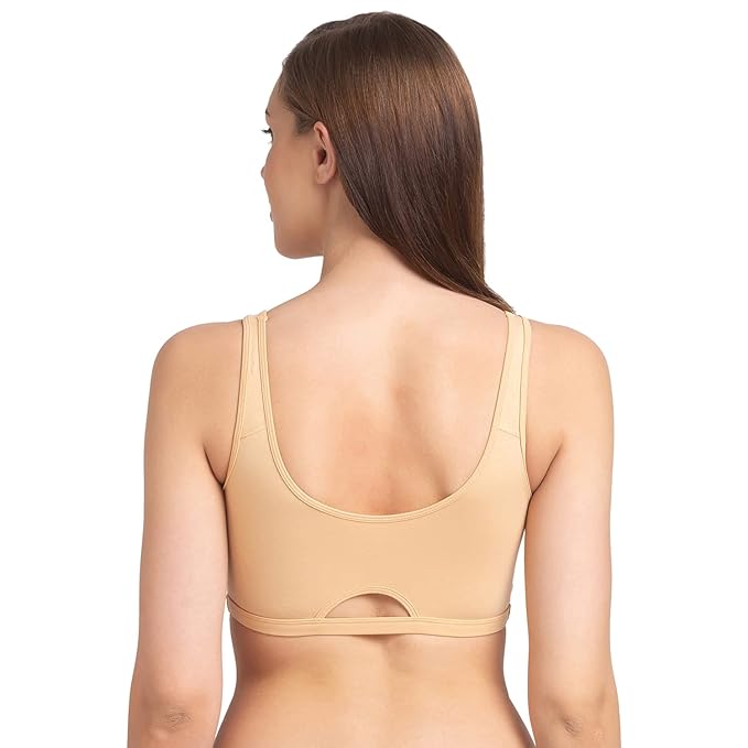 Beige Colored Sports Bra For Women In USA