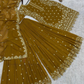 Mustard Yellow Color Georgette Palazzo Suits In Chandler