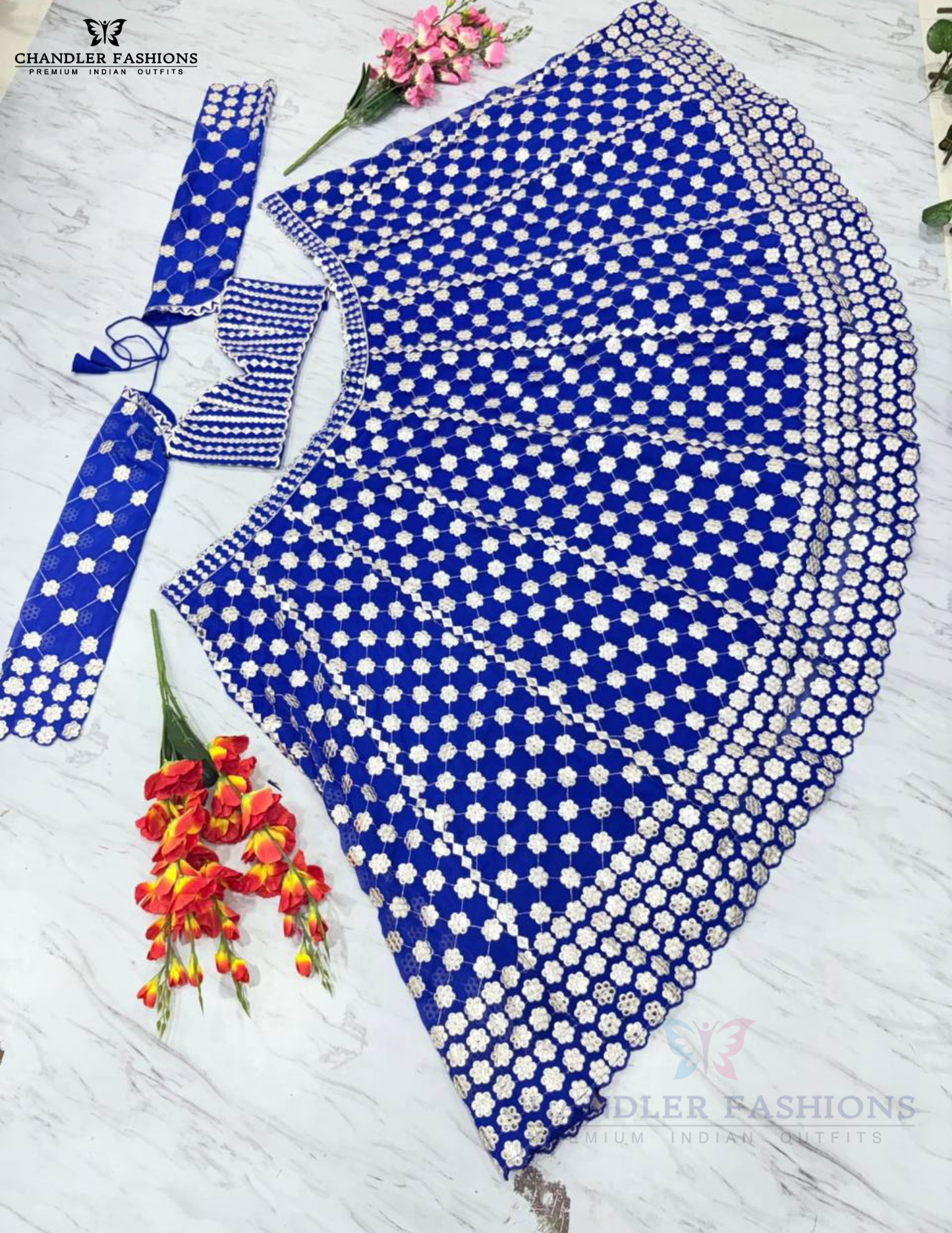  Blue Color Lehenga For Women In Tempe