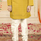 Fabulous Mustard Yellow Color Poly Cotton Kurta In USA