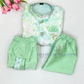Green Color Silk Cotton Kurta Pajama Pant  In USA