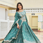 Amazing Teal Green Color Embroidery Sequins Work Lehenga Choli For Women