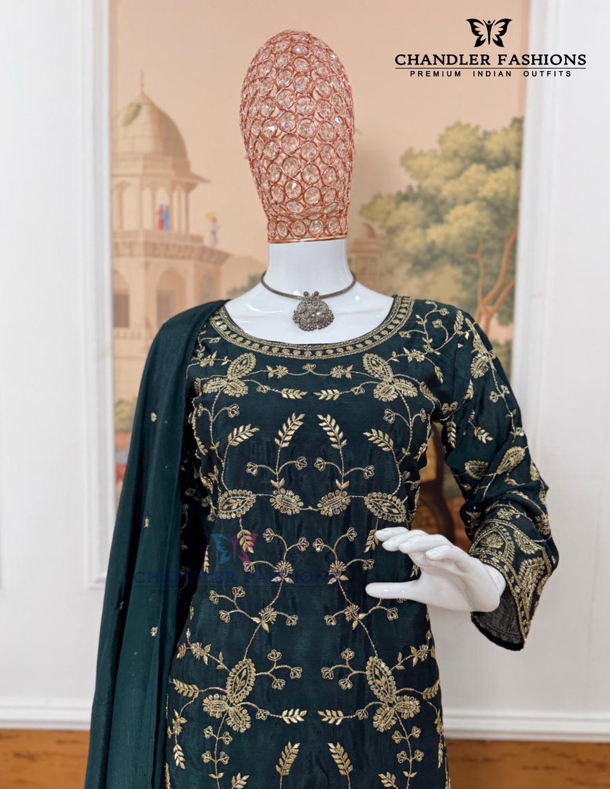 Chinon Sharara Suits In Surprise