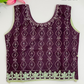 Ravishing Purple Color Girls Choli Sets With Embroidery Work In USA