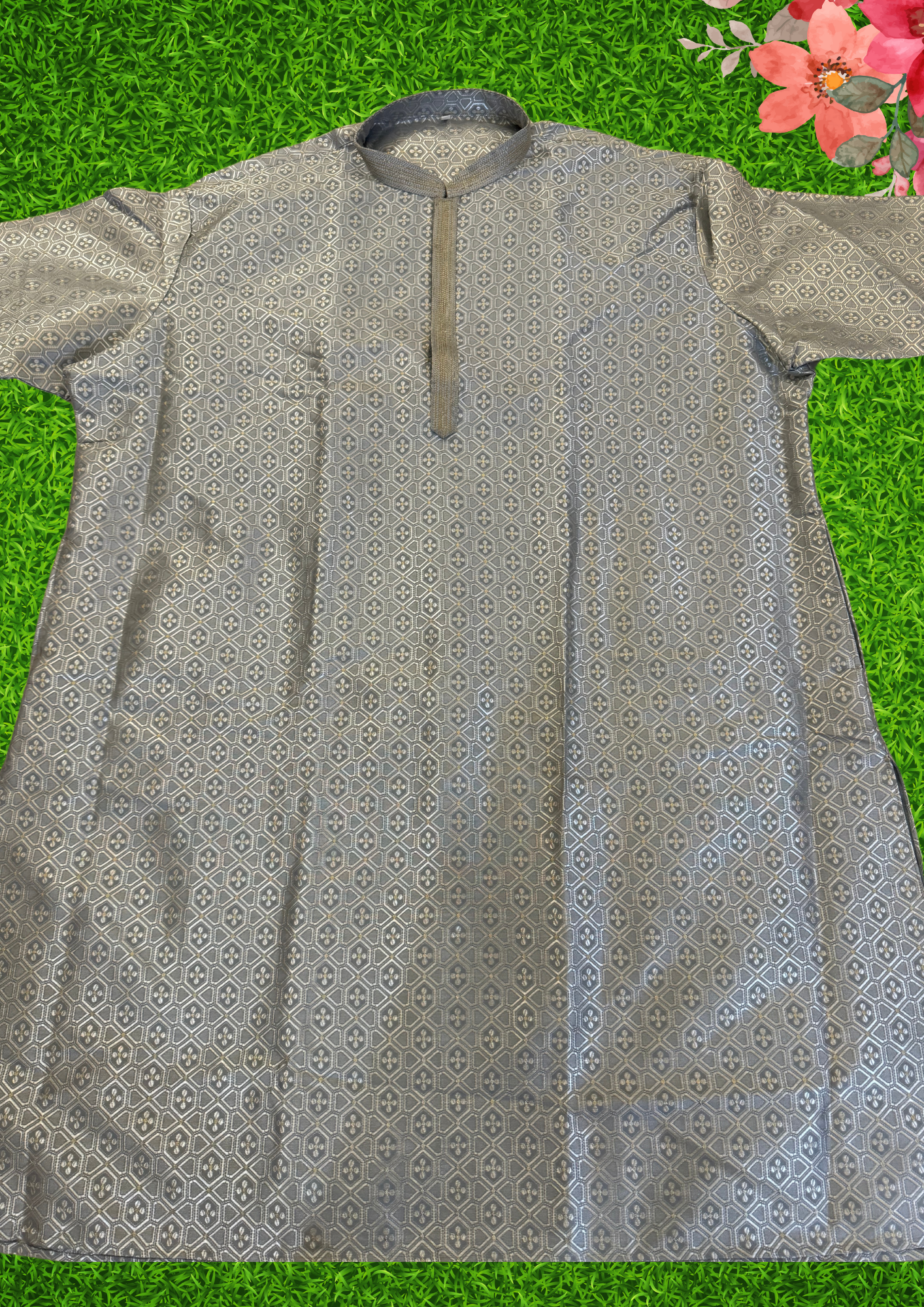 Light Grey Color Mens kurta Near Me