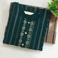 Teal Green Color Poly Cotton With Self Design Kurti In USA 