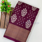 Alluring Maroon Color With Printed Work Chiffon Silk Saree For Women Near Me