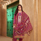 Alluring Maroon Color Muslin With Digital Print Salwar Suits For Women