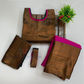 Pink Color With Zari Work Choli Set In USA