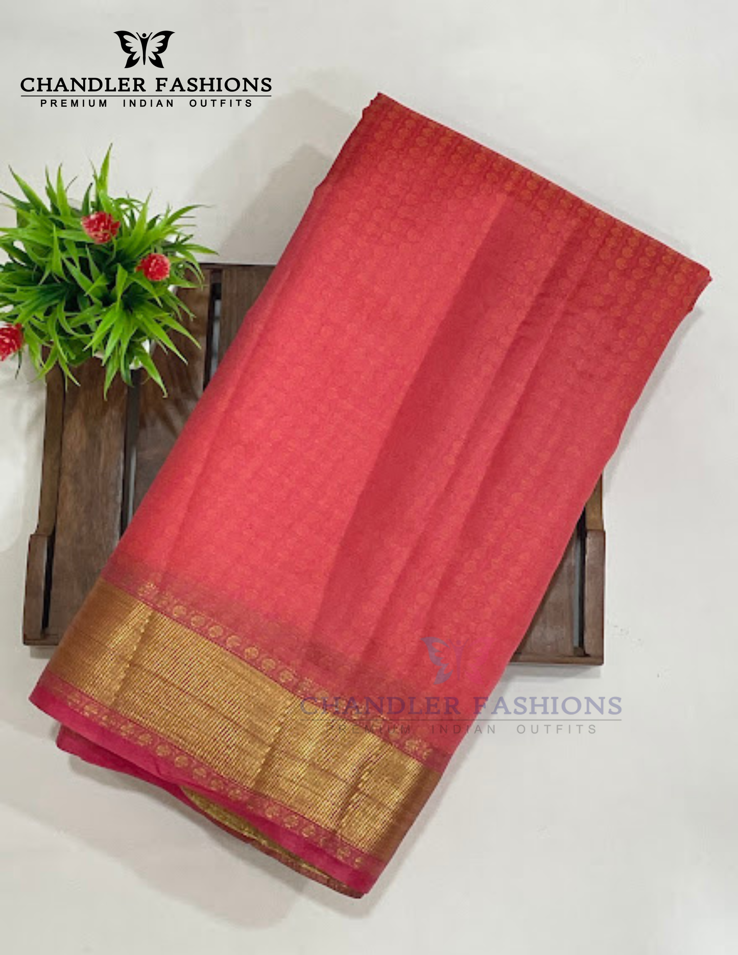 Charming Pink Color Silk Cotton Saree For Women Near Me