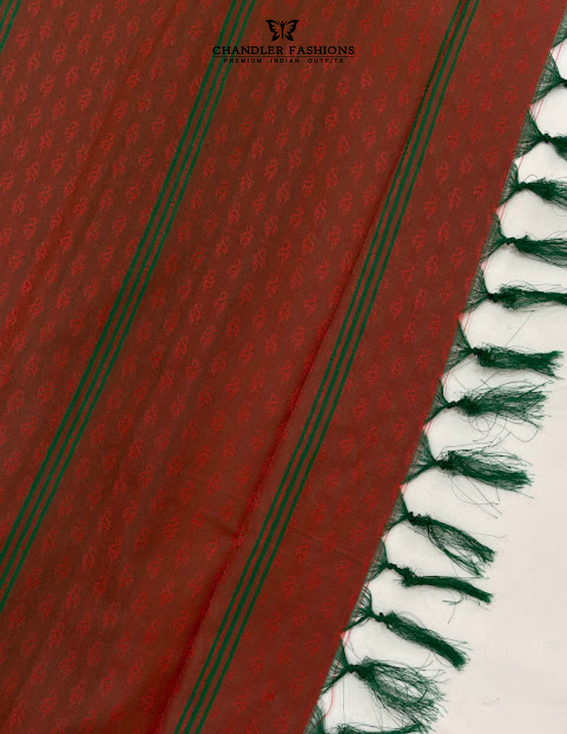 Green Color Pure Kanchi Silk Zari Border Work Saree In Yuma