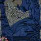 Navy Blue Color Heavy Rangoli With Embroidery Work Ready To Wear Saree In Mesa