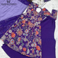 Beautiful Purple Kurti And Palazzo With Dupatta In Yuma