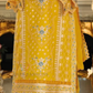  Yellow Color Soft Organza And Embroidery Work Salwar Suits In Chandler