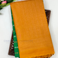 Green Color Soft Silk Saree With Contrast Rich Pallu In Yuma