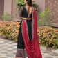 Black Cotton Garba Lehenga Choli In Tempe