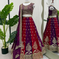 Charming Purple Color With Thread And Sequins Work Lehenga Choli For Women