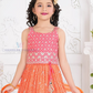 Pink And Orange Color Choli Set For Girls Near Me