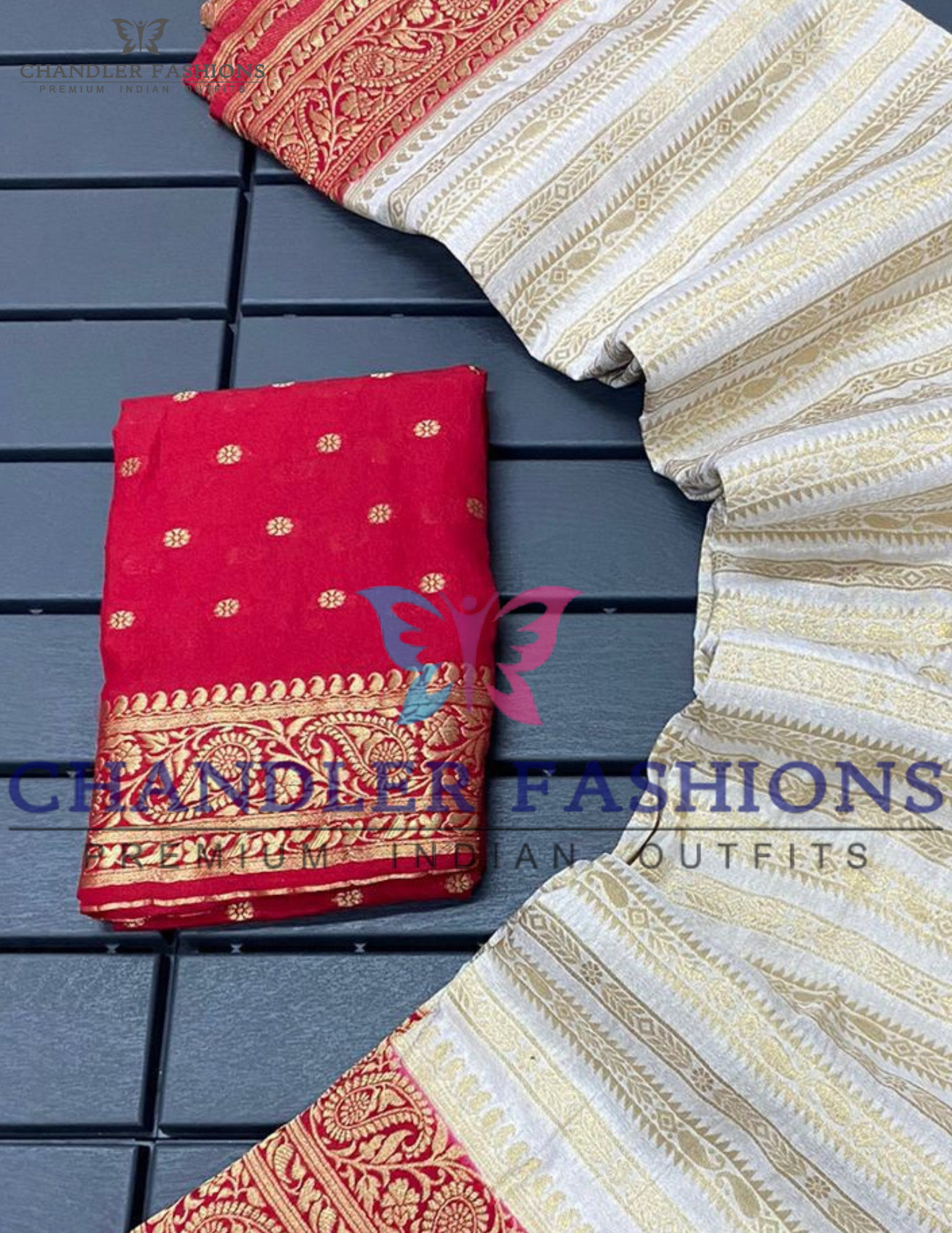 Silk With Zari Work Saree For Women Near Me