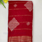 Wonderful Red Color Chiffon Silk Saree For Women