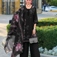 Ravishing Black Color Pure Cotton With Digital Print Work Salwar Suits For Women