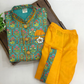 MultiColor Designer Sherwani Suit With Brooch Pin  In USA