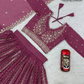 Light Purple Color Embroidery And Sequins Work Lehenga Choli 