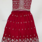 Georgette Choli Sets With Stone Work For Girls In Case Grande