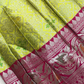 Charming Pink And Light Green Colored Silk Choli Sets With Stone Work In Tucson