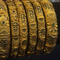 Antique Gold Plated Bangles In USA