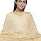 Women Gold And Mustard Mix Solid Dupatta In USA