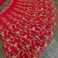 Attractive Red Color Designer Embroidered Satin Silk Lehenga Choli For Women Near Me