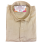 Beautiful Cream Color Formal Half Sleeves Silk Shirt
