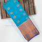 Elegant Blue Color Art Silk Saree With Contrast Border In USA