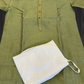 Alluring Pastel Green Color Art Silk Embroided Neck Kurta With Pajama Pant For Men In Mesa