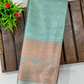 Charming Light Green Color Art Silk Saree With Zari Work For Women Near Me