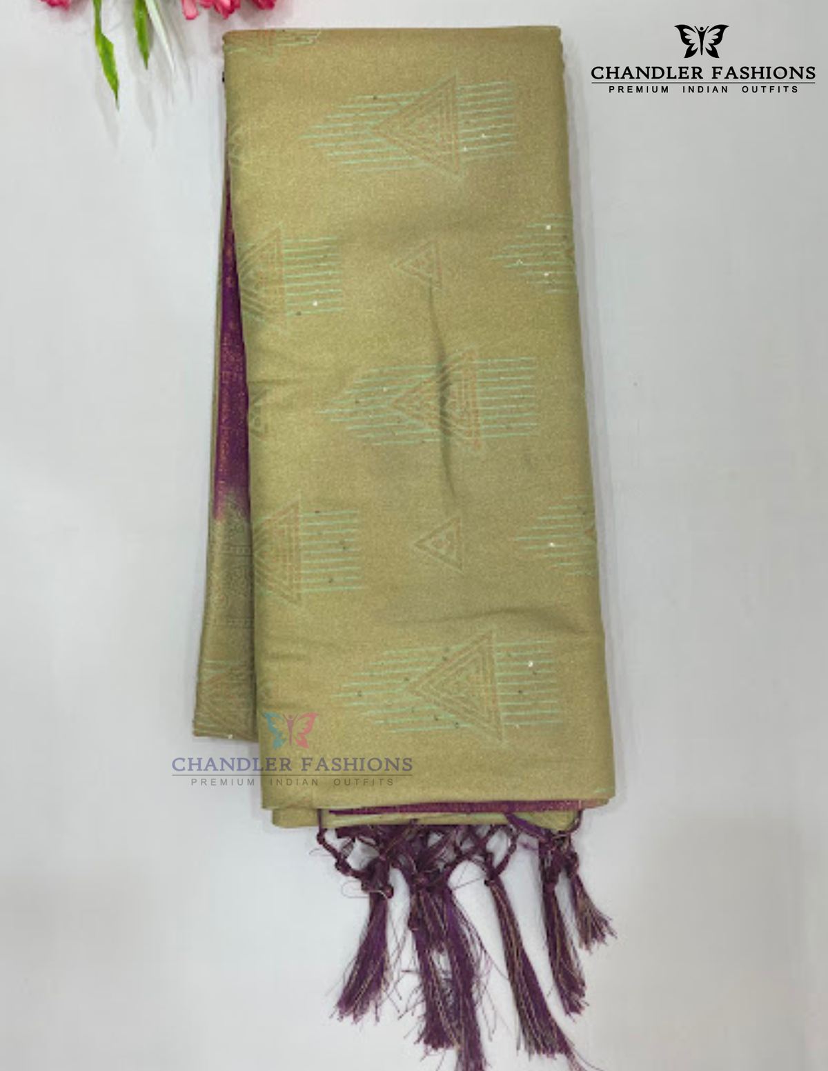 Elegant Pastel Green Color Soft Silk With Zari Work Saree For Women