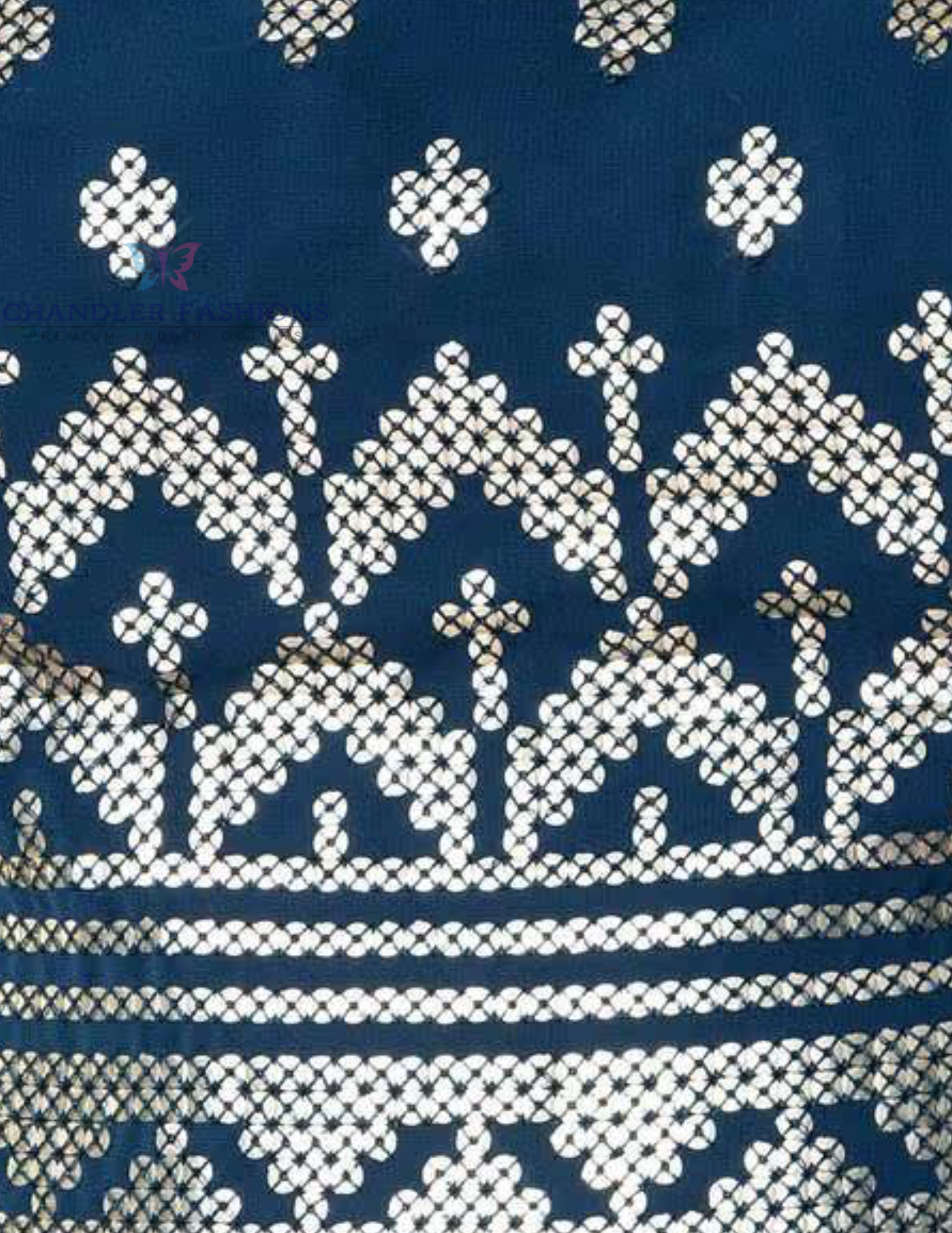 Blue Color Georgette Lehenga Choli In Yuma