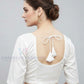 White Color Velvet Readymade Blouse Near Me