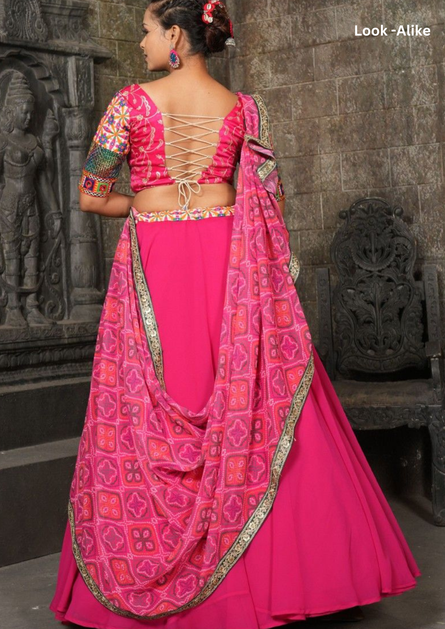 Traditional Lehenga Choli Set With Dupatta Near Me