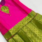 Alluring Pink Colored Self Design Silk Langa Sets In Tucson