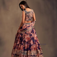 Golden Zari And Sequins Work Lehenga Choli In Chandler