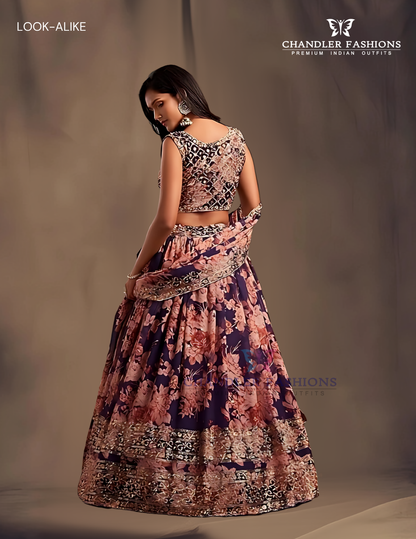 Golden Zari And Sequins Work Lehenga Choli In Chandler
