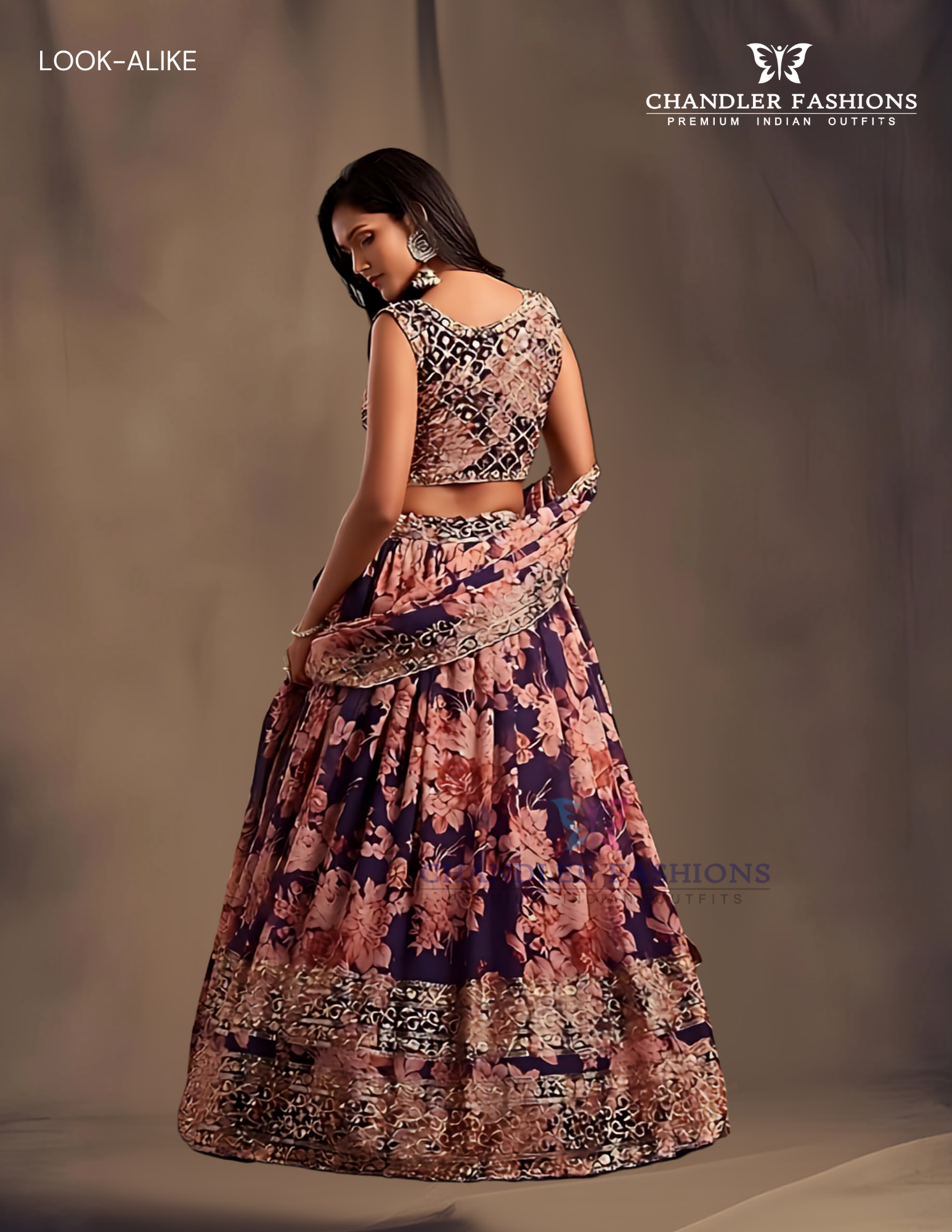 Golden Zari And Sequins Work Lehenga Choli In Chandler