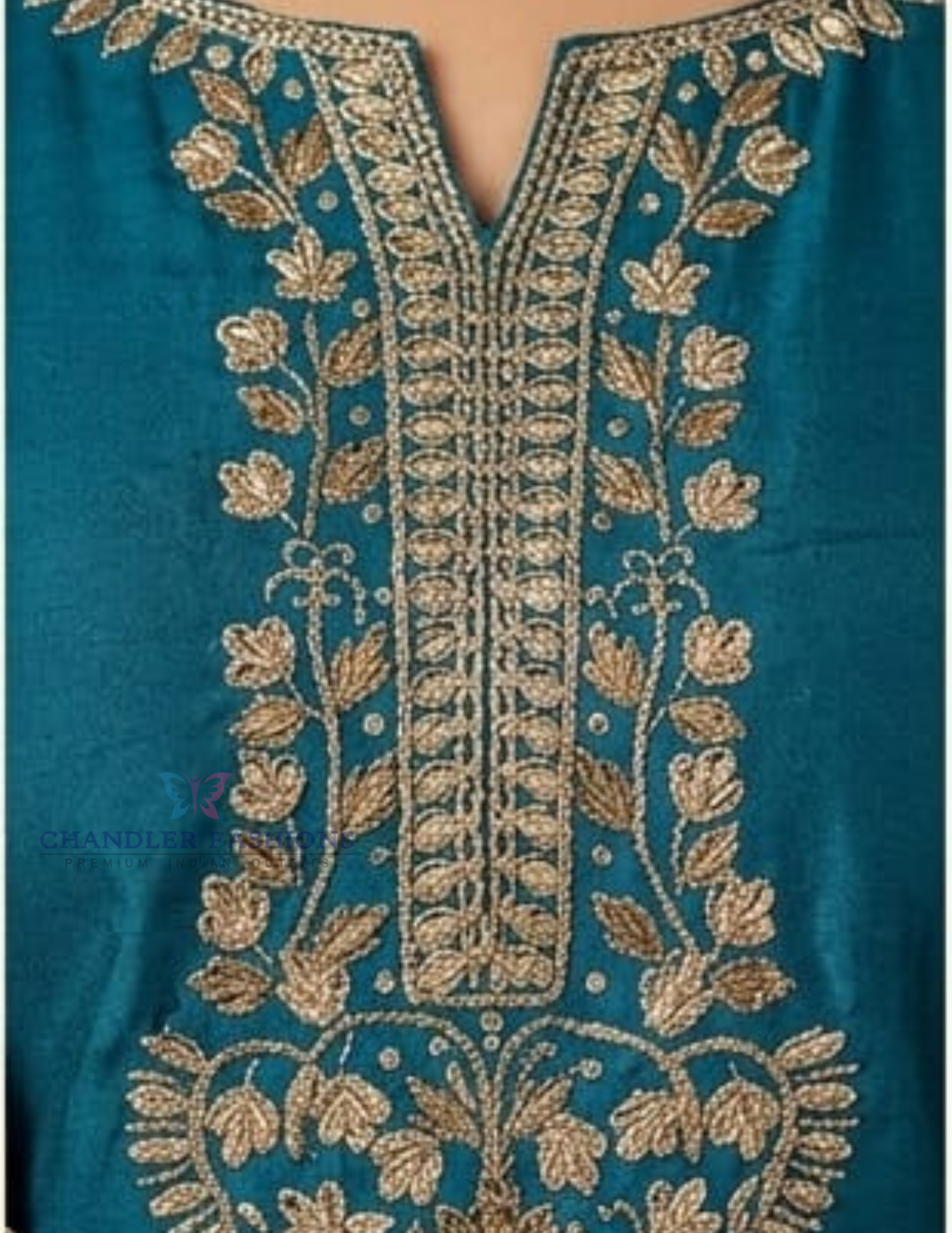 Green Color Silk Salwar Suits In USA