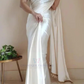 Attractive White Color Satin Saree With Lace Latkan Border Work